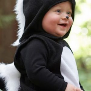 Pottery Barn kids Skunk costume 12-24 months